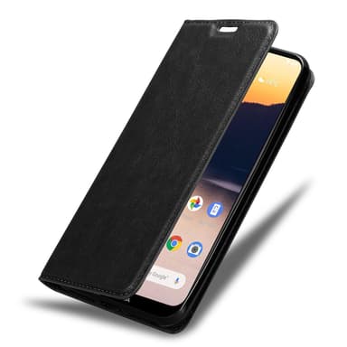 Nokia 2.3 Suojakuori Lompakkokotelo (Musta)