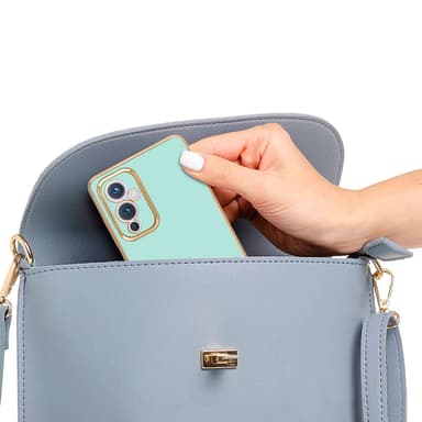 OnePlus 9 Suojakuori Case Cover (Green)
