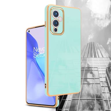 OnePlus 9 Suojakuori Case Cover (Green)