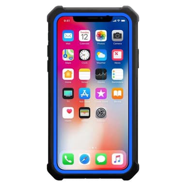 iPhone X / XS Suojakuori Kotelo (Musta)