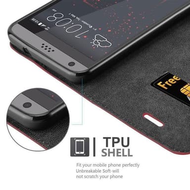 HTC Desire 530 / 630 Suojakuori Lompakkokotelo