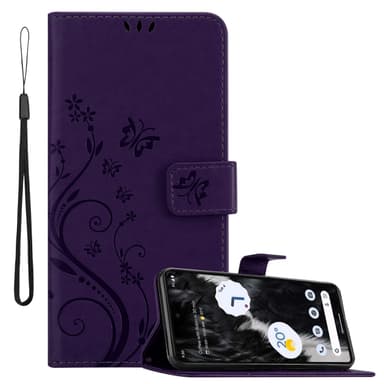 Google PIXEL 7 Suojakuori Lompakkokotelo (Violetti)