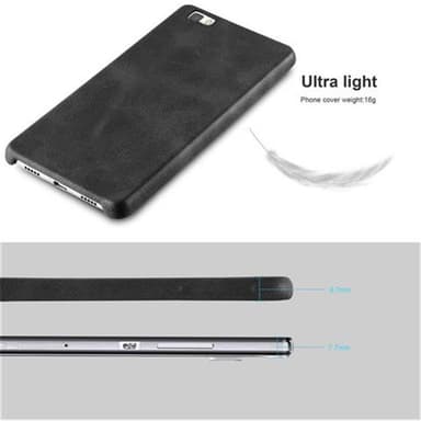 Huawei P8 LITE 2015 Suojakuori Case Kotelo (Musta)