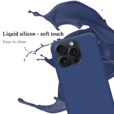 iPhone 15 PRO MAX Suojakuori Kotelo Case (Sininen)