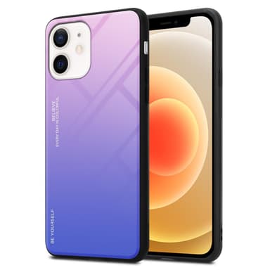 Suojakuori iPhone 12 MINI Kotelo (Musta)