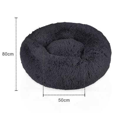 Koiran sänky Kissan sängyn tyyny 80cm (tummanharmaa)