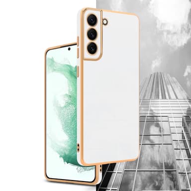 Samsung Galaxy S21 5G Suojakuori Cover (Valkoinen)