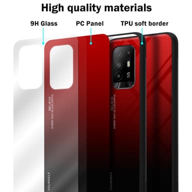 Suojakuori Oppo A94 5G Kotelo (Musta)