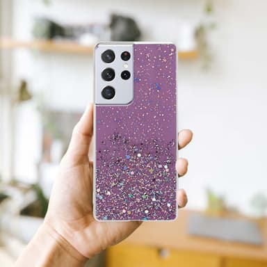 Samsung Galaxy S21 ULTRA Suojakuori Kotelo (Violetti)