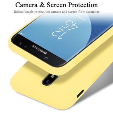 Samsung Galaxy J5 2017 Suojakuori Kotelo (Keltainen)
