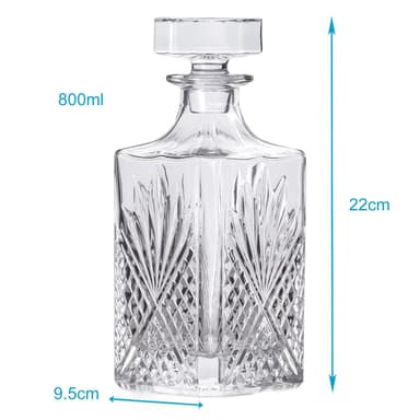 Viskikannu Kannu rommivodka-scotchille (800 ml)