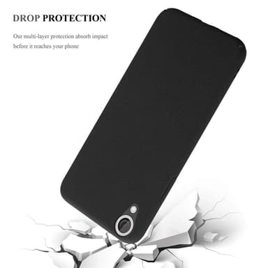 HTC Desire 820 Suojakuori Kotelo Case (Musta)