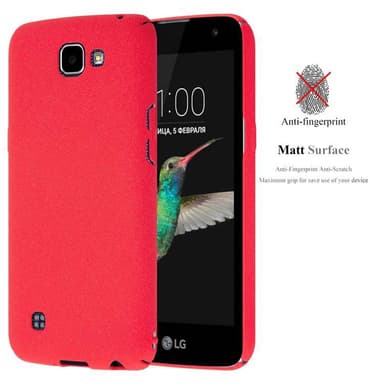 LG K4 2016 Suojakuori Kotelo Case (Punainen)