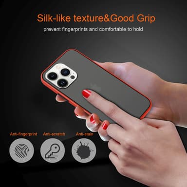 iPhone 14 PRO Suojakuori Kotelo (Läpinäkyvä)