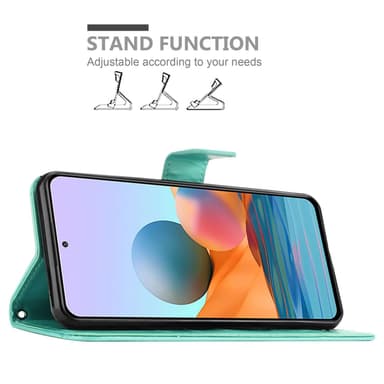 Sony Xperia L4 Suojakuori Lompakkokotelo (Turkoosi)