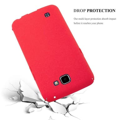 LG K4 2016 Suojakuori Kotelo Case (Punainen)