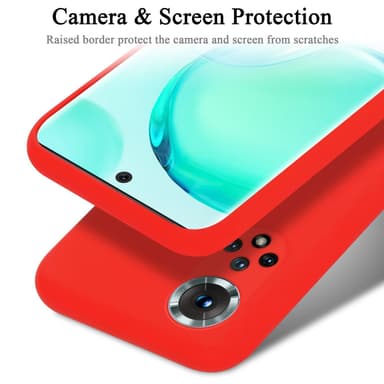 Honor 50 / Huawei NOVA 9 Suojakuori Kotelo (Punainen)