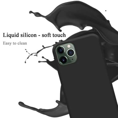 iPhone 11 PRO MAX Suojakuori Kotelo Case (Musta)