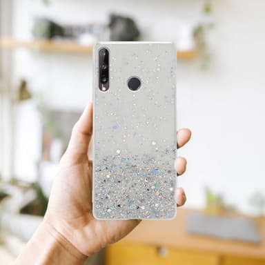 Huawei P40 LITE E Suojakuori Kotelo (Läpinäkyvä)