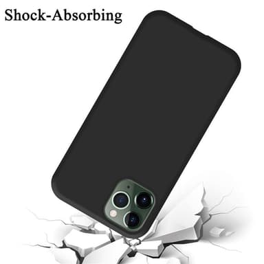 iPhone 11 PRO MAX Suojakuori Kotelo Case (Musta)
