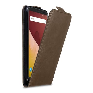 WIKO VIEW PRIME Suojakuori Lompakkokotelo (Ruskea)