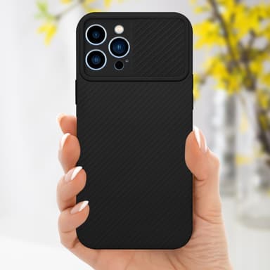 iPhone 13 PRO MAX Suojakuori Kotelo (Musta)