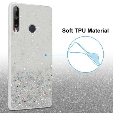 Huawei P40 LITE E Suojakuori Kotelo (Läpinäkyvä)