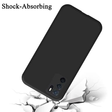 Oppo A16s / A54s Suojakuori Kotelo Case (Musta)