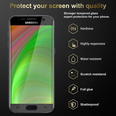 Samsung Galaxy S7 3x Näytönsuoja Karkaistu lasi