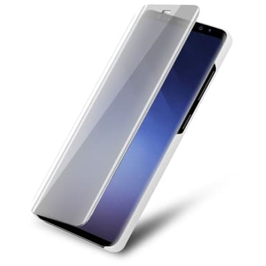 Suojakuori Samsung Galaxy S9 Lompakkokotelo (Hopea)