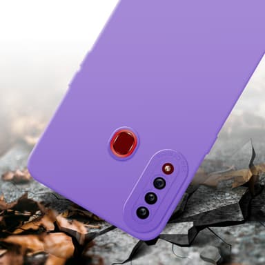 Samsung Galaxy A20s Suojakuori Kotelo (Violetti)