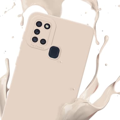 Samsung Galaxy A21s Suojakuori Kotelo (Vaaleanpunainen)