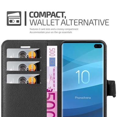 Samsung Galaxy S10 PLUS Suojakuori Lompakkokotelo