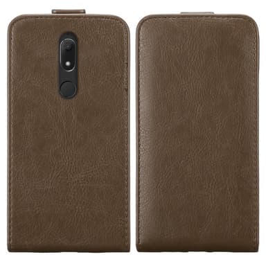WIKO VIEW PRIME Suojakuori Lompakkokotelo (Ruskea)