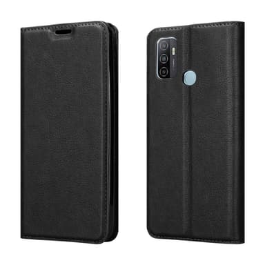 Oppo A53 Suojakuori Lompakkokotelo (Musta)