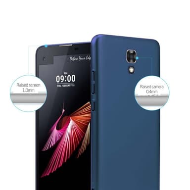 LG X SCREEN Suojakuori Kotelo Cover (Sininen)