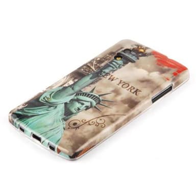 LG Google NEXUS 5 Suojakuori Case Cover (Ruskea)