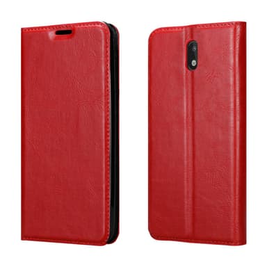 Nokia 1.3 Suojakuori Lompakkokotelo (Punainen)