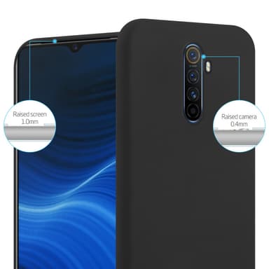 Suojakuori Realme X2 PRO / Oppo Reno Ace Kotelo (Musta)