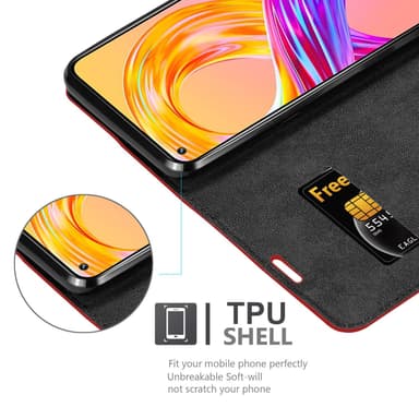 Realme 8 4G / 8 PRO Suojakuori Lompakkokotelo