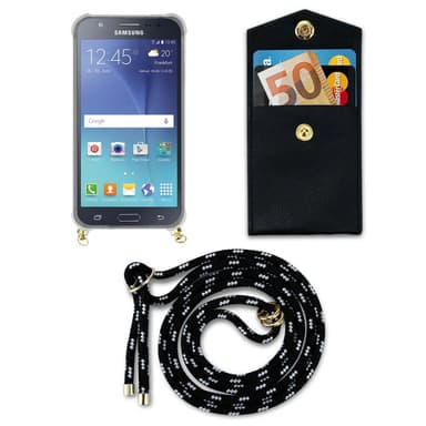 Samsung Galaxy J5 2015 Suojakuori Kotelo (Musta)