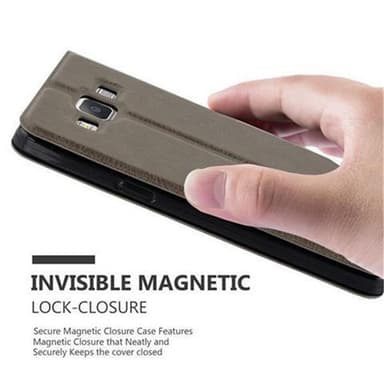 Lompakkokotelo Samsung Galaxy A5 2015 Case (Ruskea)