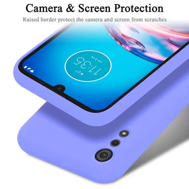 Motorola MOTO E6s 2020 Suojakuori Kotelo (Violetti)