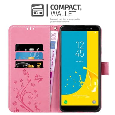 Samsung Galaxy J6 2018 Suojakuori Lompakkokotelo