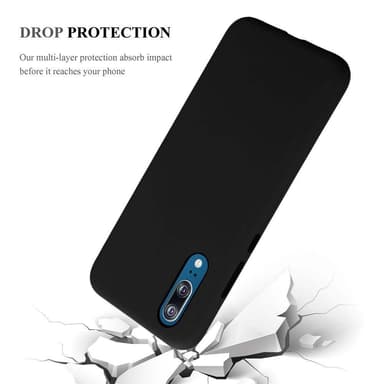 Huawei P20 Suojakuori Kotelo (Musta)