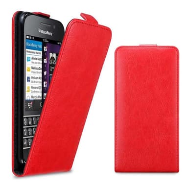 Blackberry Q10 Suojakuori Lompakkokotelo (Punainen)