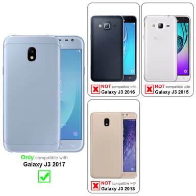 Samsung Galaxy J3 2017 Näytönsuoja Karkaistu lasi
