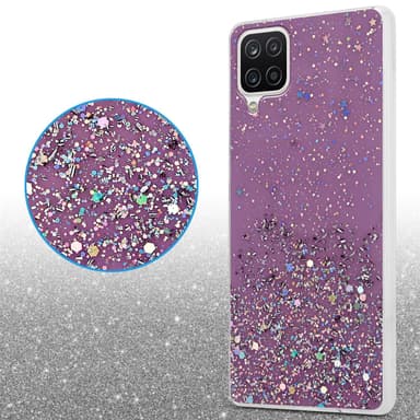 Samsung Galaxy A12 / M12 Suojakuori Kotelo (Violetti)