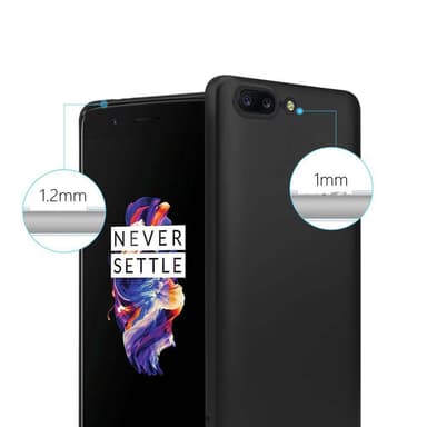 OnePlus 5 Suojakuori Kotelo (Musta)