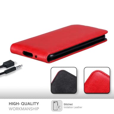 Blackberry Q10 Suojakuori Lompakkokotelo (Punainen)